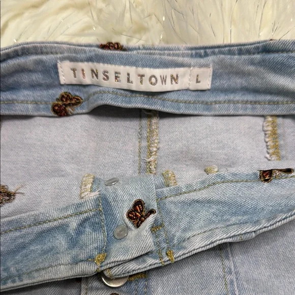 💙 Tinseltown Blue Mini Pencil Skirt – Chic Fitted Skirt | Casual Cute Everyday - Picture 3 of 6